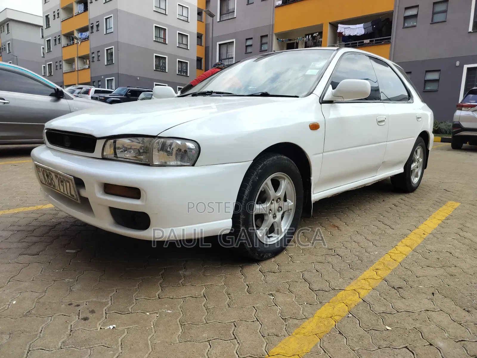 Subaru Impreza 2.0 WRX STi 2002 White