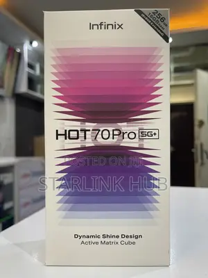 New Infinix Hot 70 Pro 5G+ 256 GB Blue