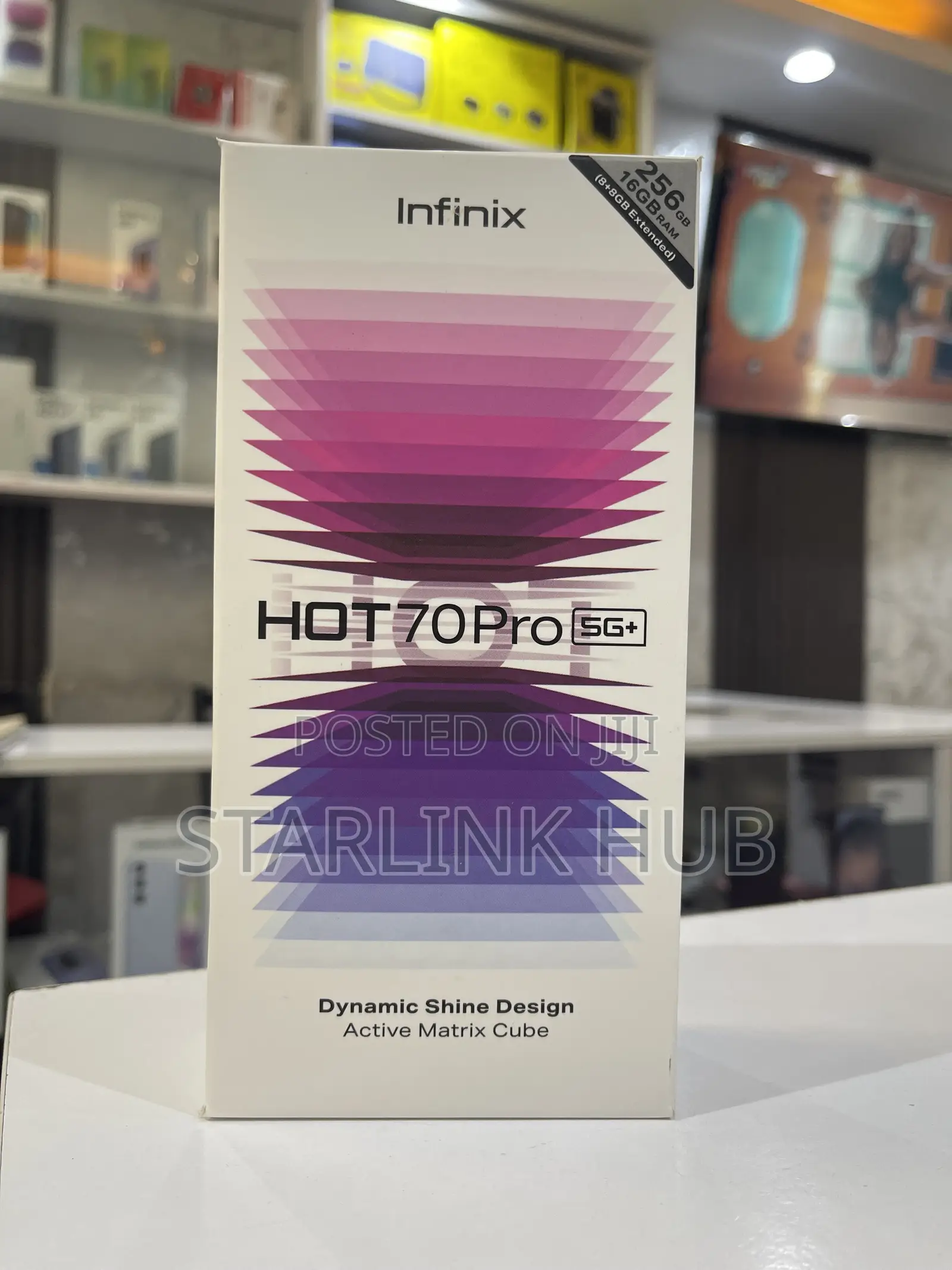 New Infinix Hot 70 Pro 5G+ 256 GB Blue