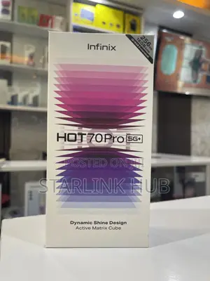 New Infinix Hot 70 Pro 5G+ 256 GB Blue