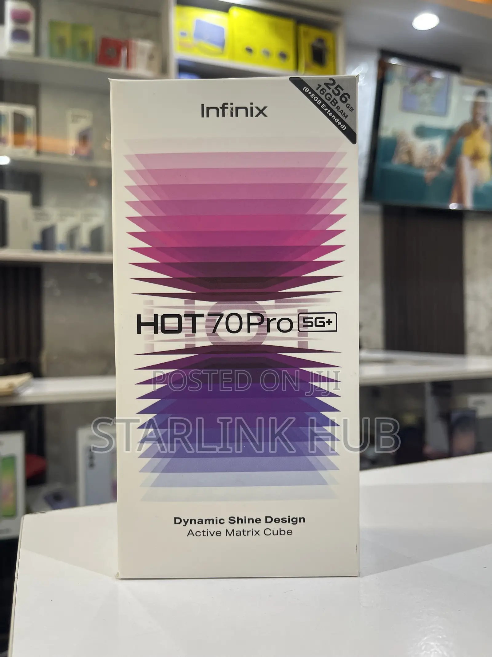 New Infinix Hot 70 Pro 5G+ 256 GB Blue