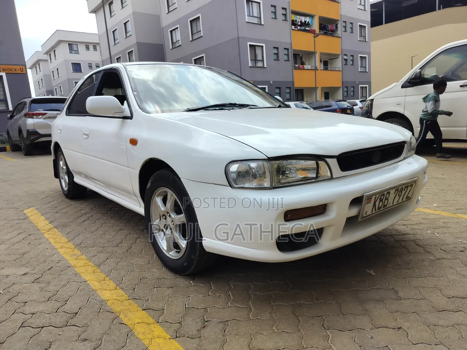 Subaru Impreza 2.0 WRX STi 2002 White