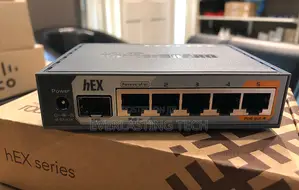 MikroTik RB760iGS hEX S 5×Gigabit Ethernet SFP Dual Core 880MHz CPU