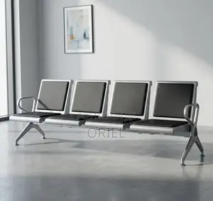Office Bench : Linked 4-Seater Airport Waiting Bench