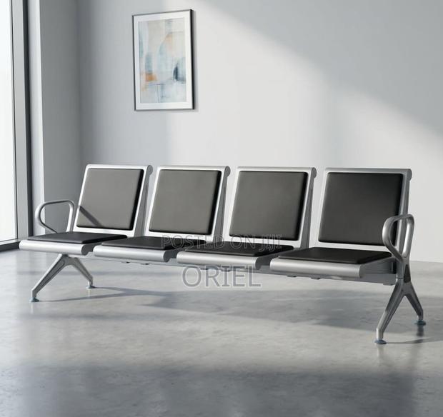 Office Bench : Linked 4-Seater Airport Waiting Bench - thumbnail 2