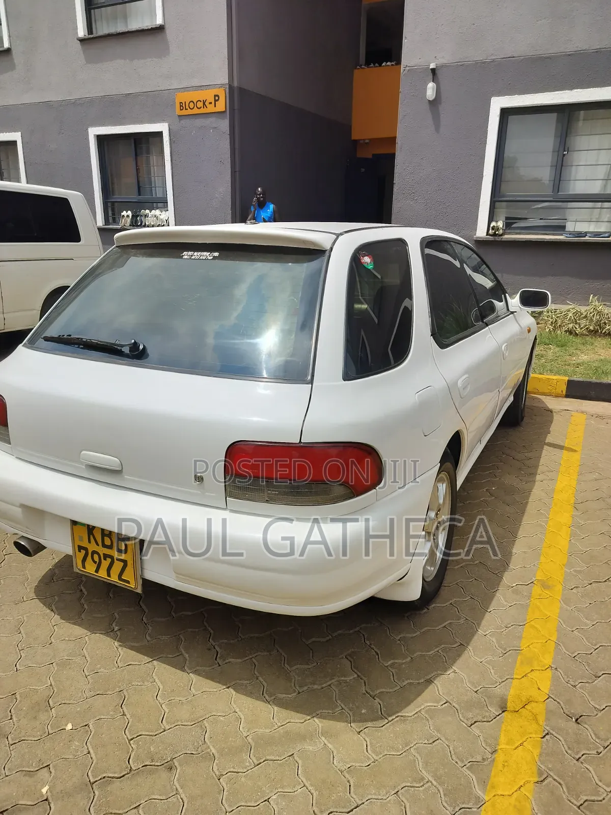 Subaru Impreza 2.0 WRX STi 2002 White