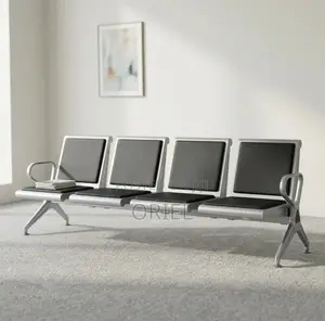 Office Bench : Linked 4-Seater Airport Waiting Bench