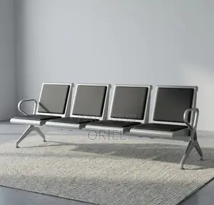 Office Bench : Linked 4-Seater Airport Waiting Bench