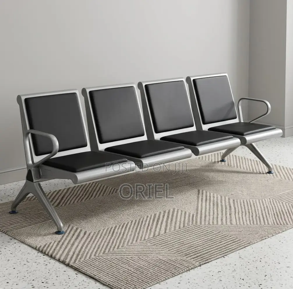 Office Bench : Linked 4-Seater Airport Waiting Bench