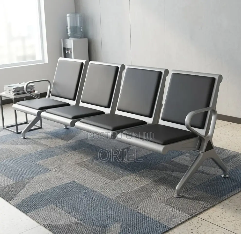 Office Bench : Linked 4-Seater Airport Waiting Bench