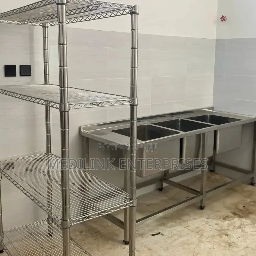 Customized Stainless Steel Commercial Perforated Racks