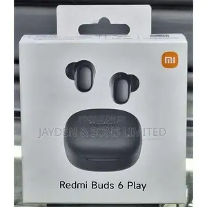 Redmi Buds 6 Play Wireless Earphones – Bluetooth 5.4, (Black)