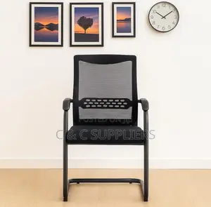 Office Mesh Non Adjustable Guest Chair.
