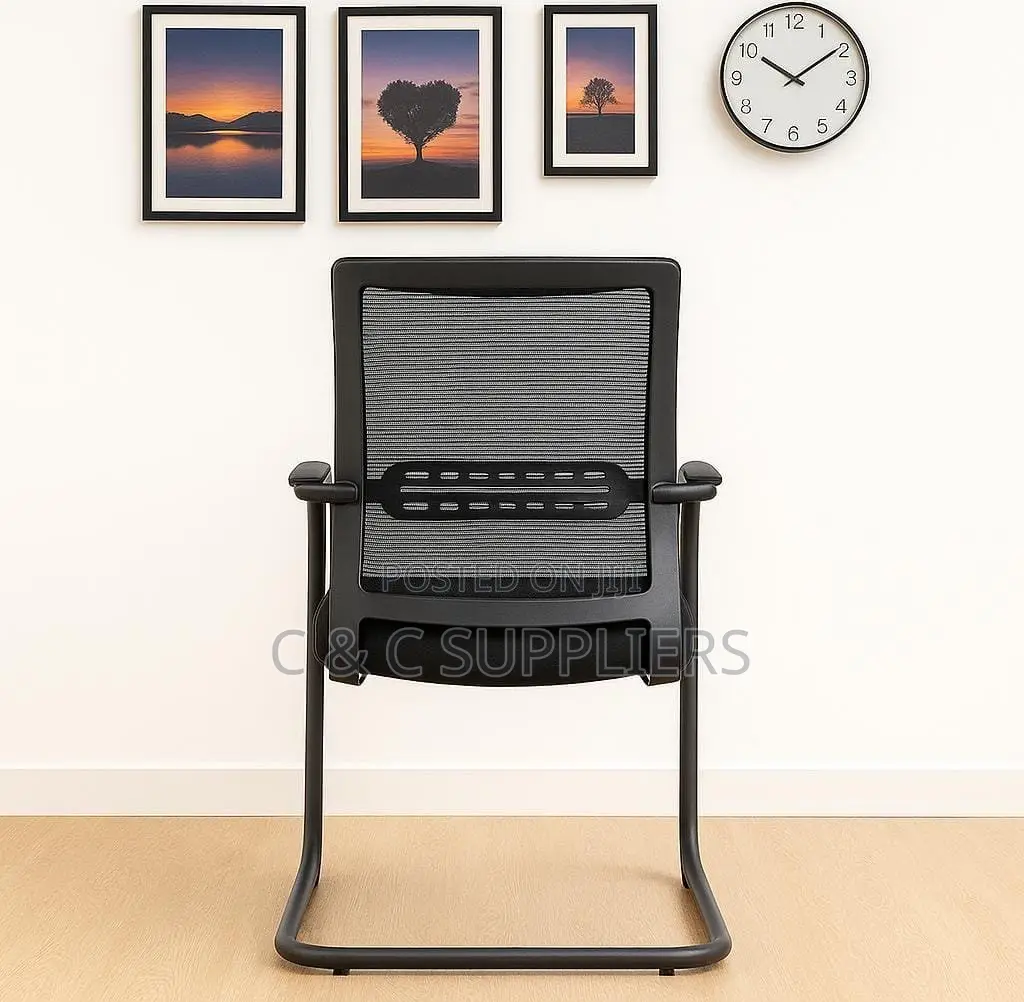 Office Mesh Non Adjustable Guest Chair.