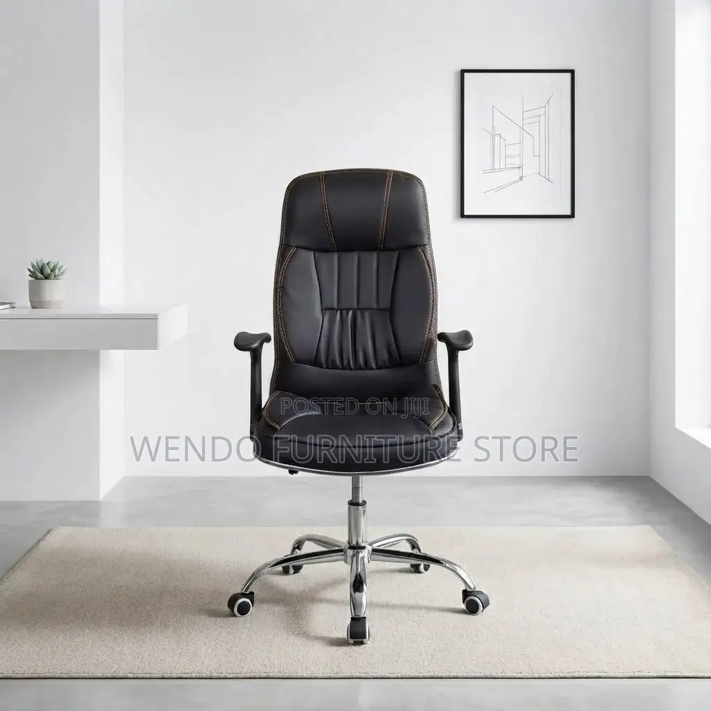 Office Chairs; High Back Recliner Office Leather Chairs
