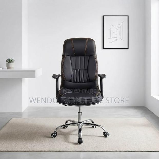 Office Chairs; High Back Recliner Office Leather Chairs - main view