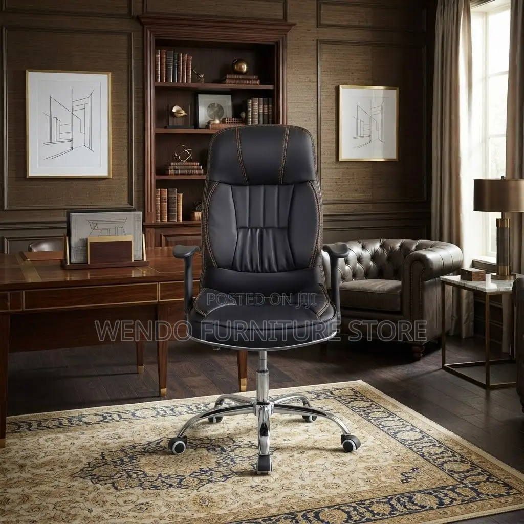 Office Chairs; High Back Recliner Office Leather Chairs