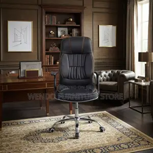 Office Chairs; High Back Recliner Office Leather Chairs