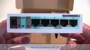 Mikrotik RB260GS 5x Gigabit Ethernet Smart Switch, SFP Cage