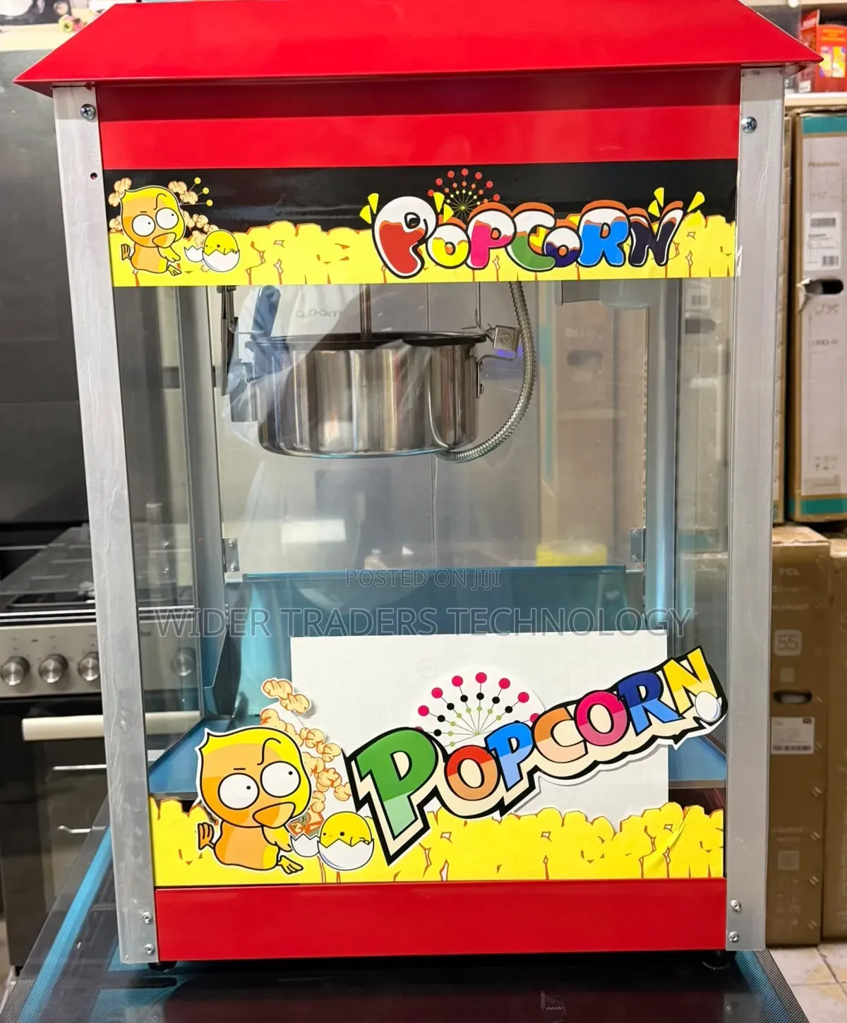 Euromax Commercial Popcorn Maker Machine