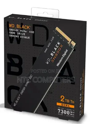 WD Black SN850X Internal SSD NVMe | 2TB M.2 2280 | PCIe Gen4