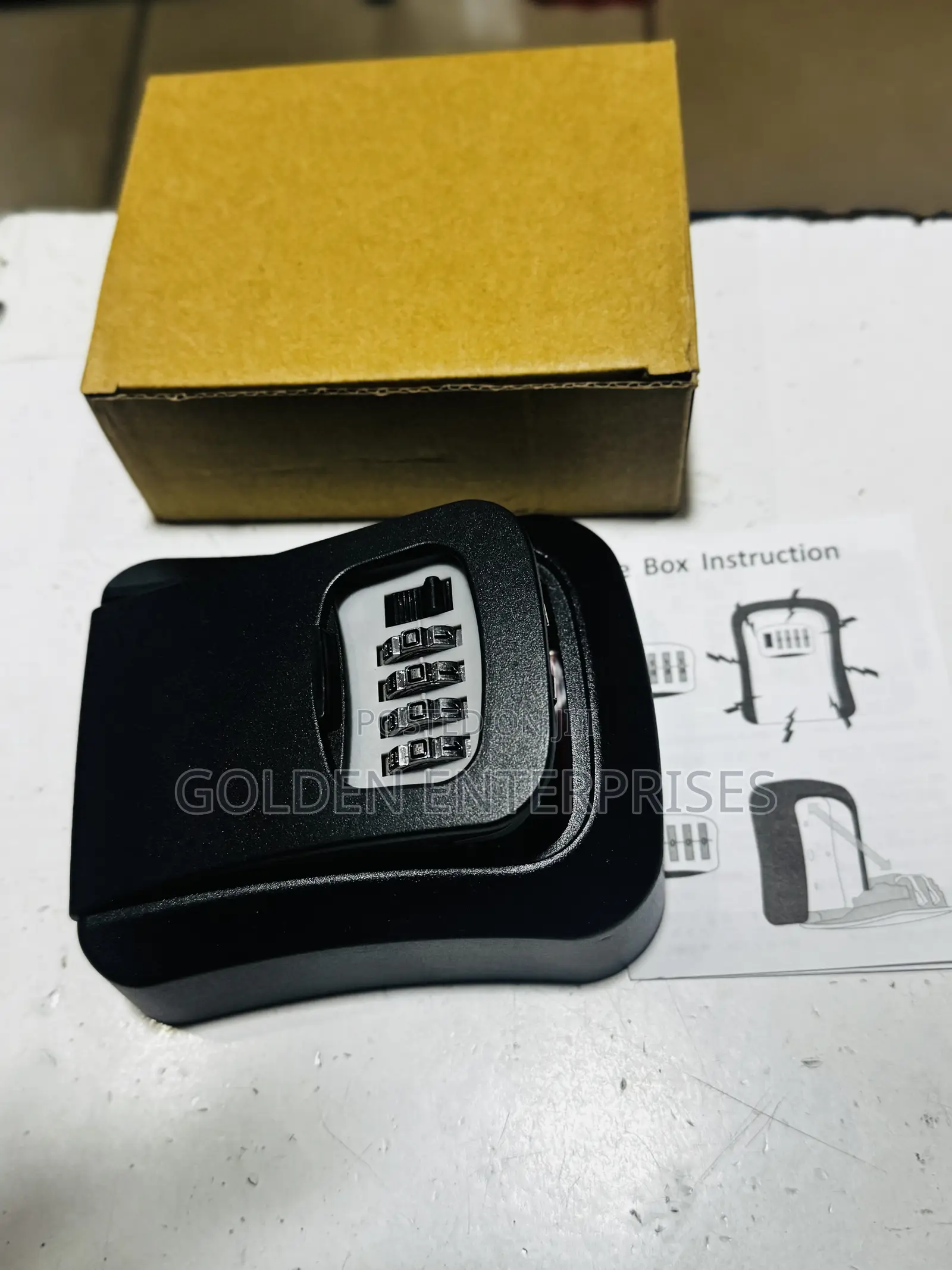 Weather-Resistant Key Lock Box for Home, Office Airbnb