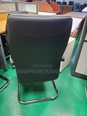 Black Plush High Back Executive Boardroom Chair