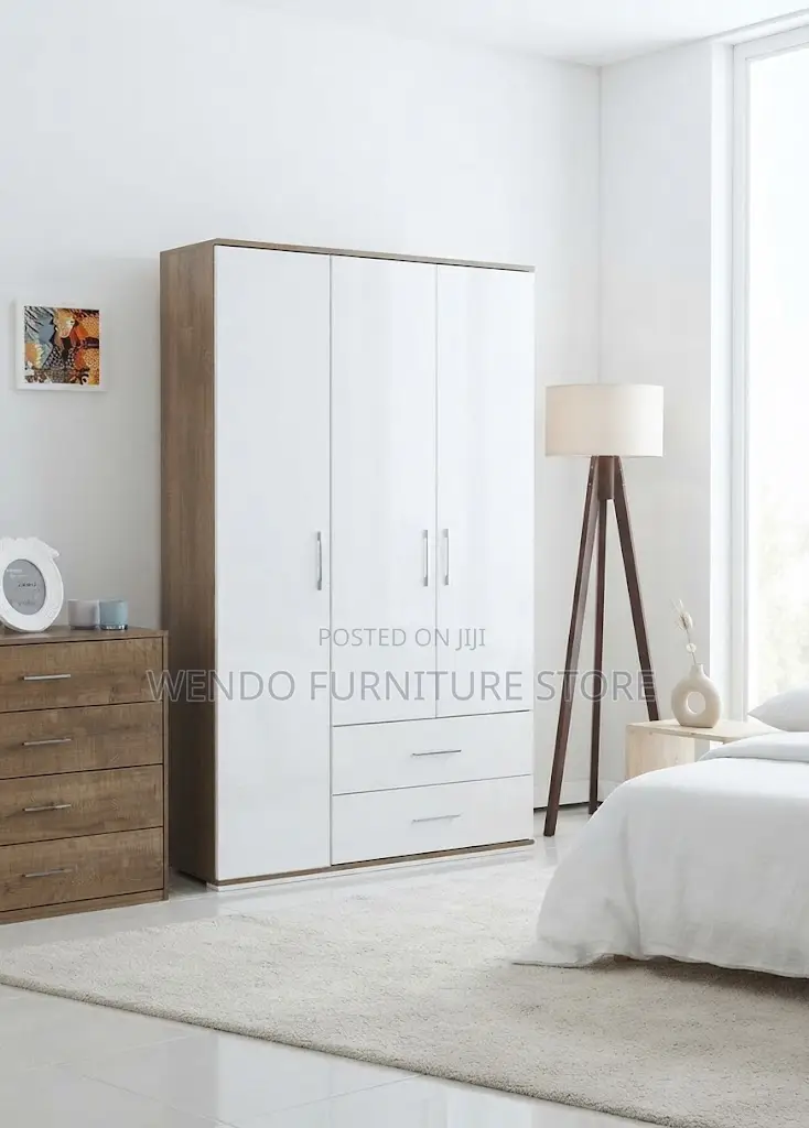 Home Bedroom White Wardrobe