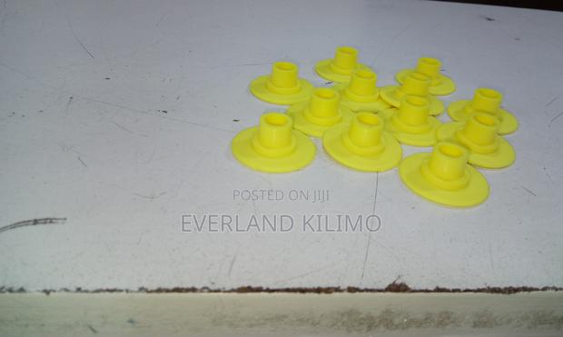 Sheep Durable Round Ear Tag Yellow - Each - main view