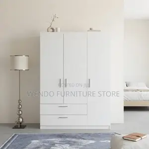 Home Bedroom White Wardrobe