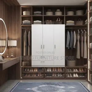Home Bedroom White Wardrobe