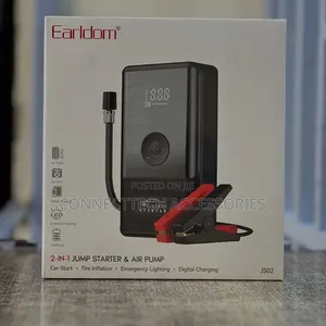 Earldom 2 in 1 Jump Stater Air Pump