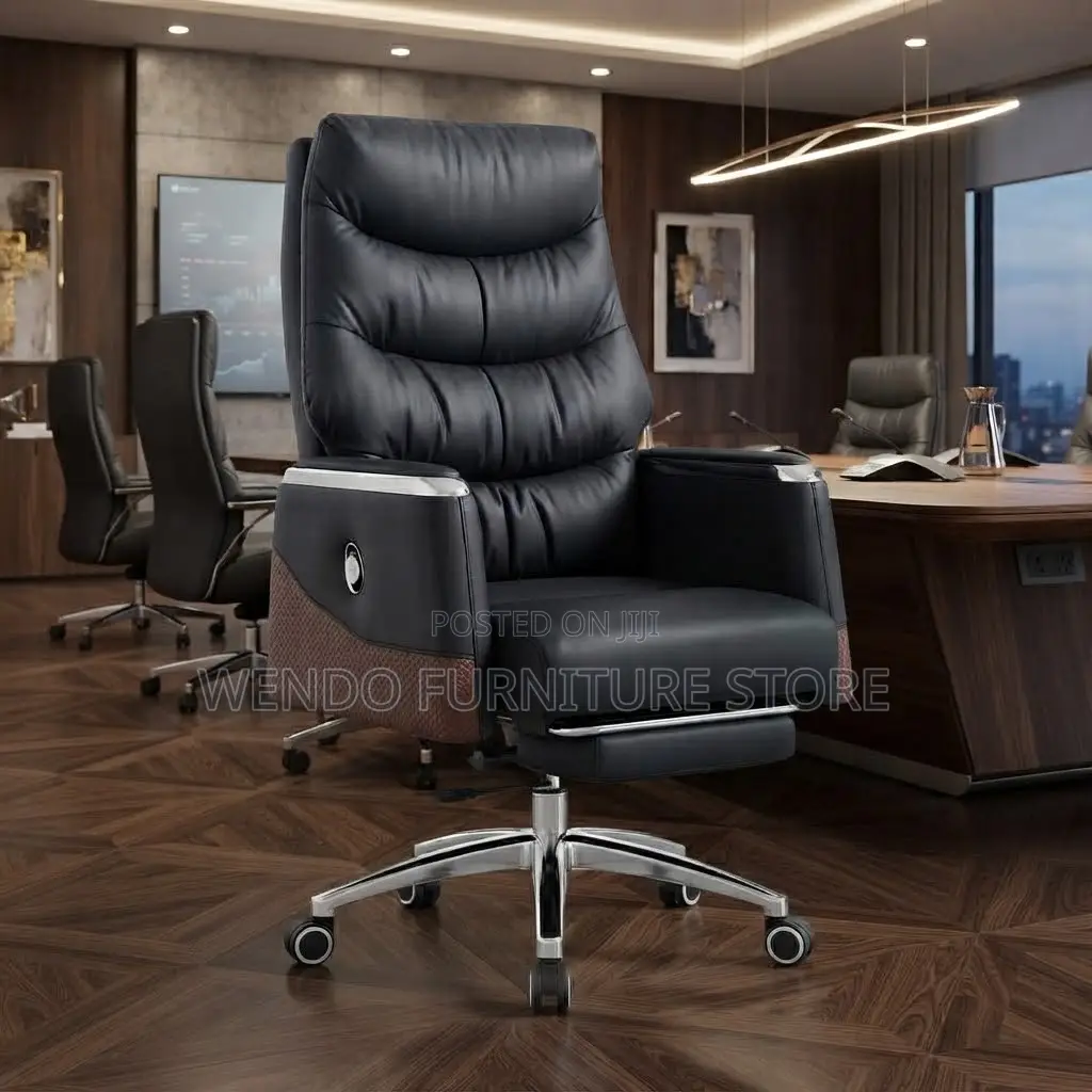 Office Chairs; Heavy Leather Recliner Office Executive Directors Chair