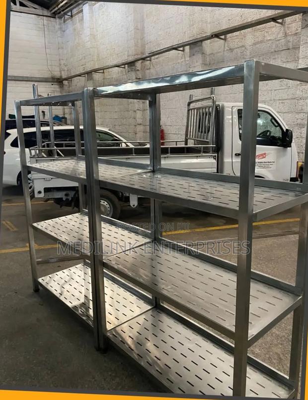 Commercial Kitchen Perforated Racks Customized 4*2*6ft - main view