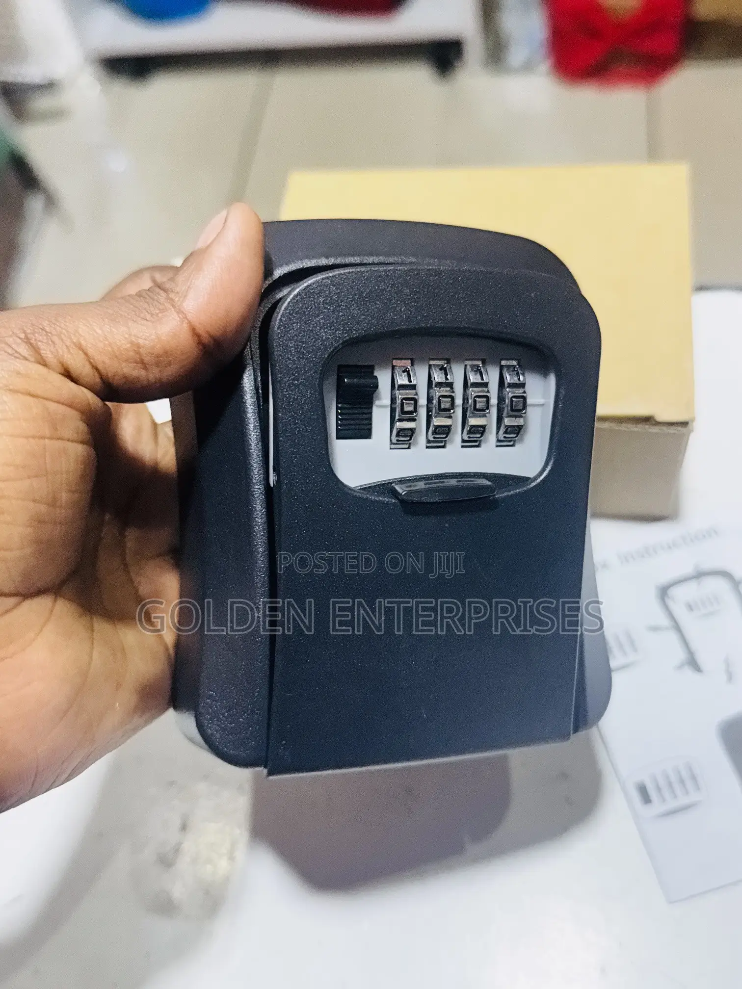 Anti-Theft Key Safe Lock Box for Spare Keys Access Cards