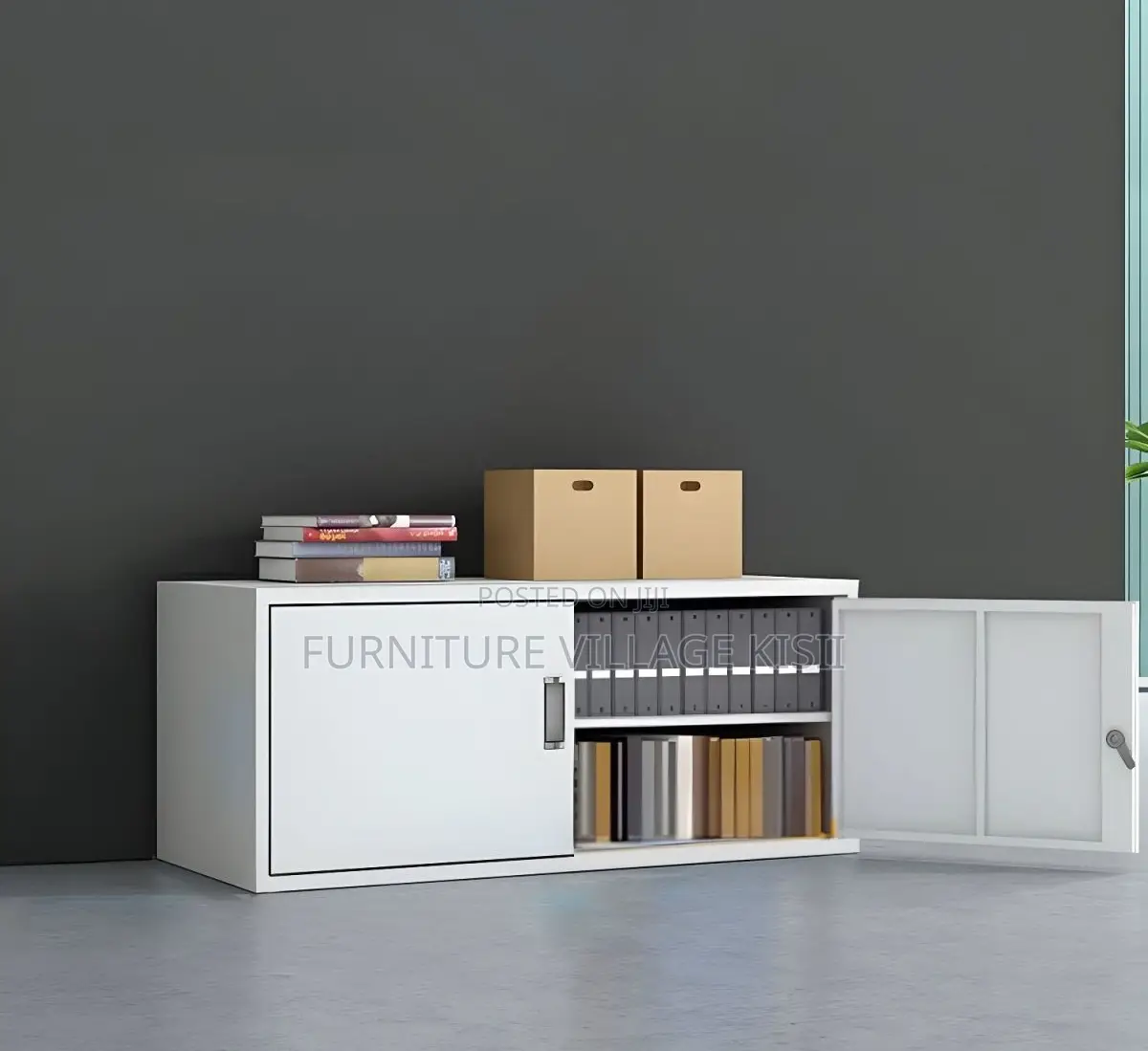 Locker; 2- Door Steel Office Cabinet
