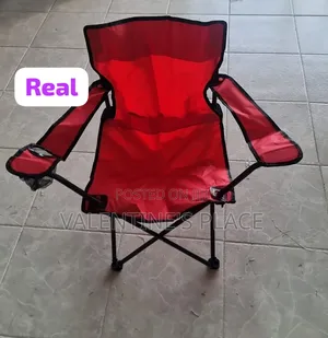 Foldable Metallic Frame Waterproof Canvas Camping Chair