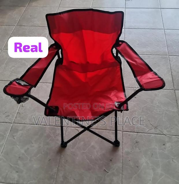 Foldable Metallic Frame Waterproof Canvas Camping Chair - thumbnail 3