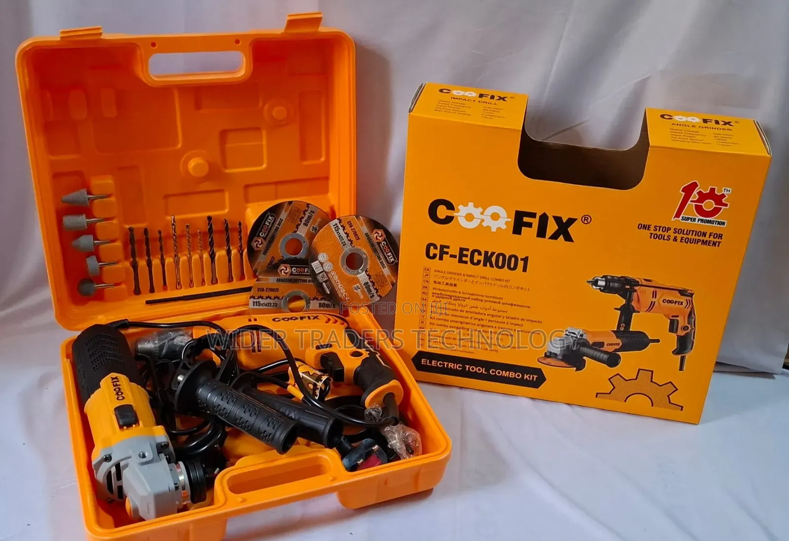 Coofix Combo Set Drill and Grinder