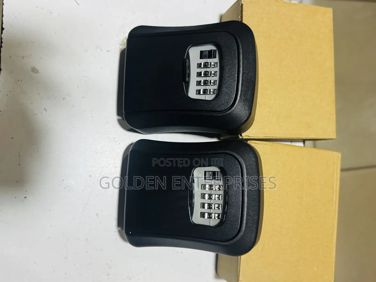 Premium Key Storage Lock Box With Resettable Security Code