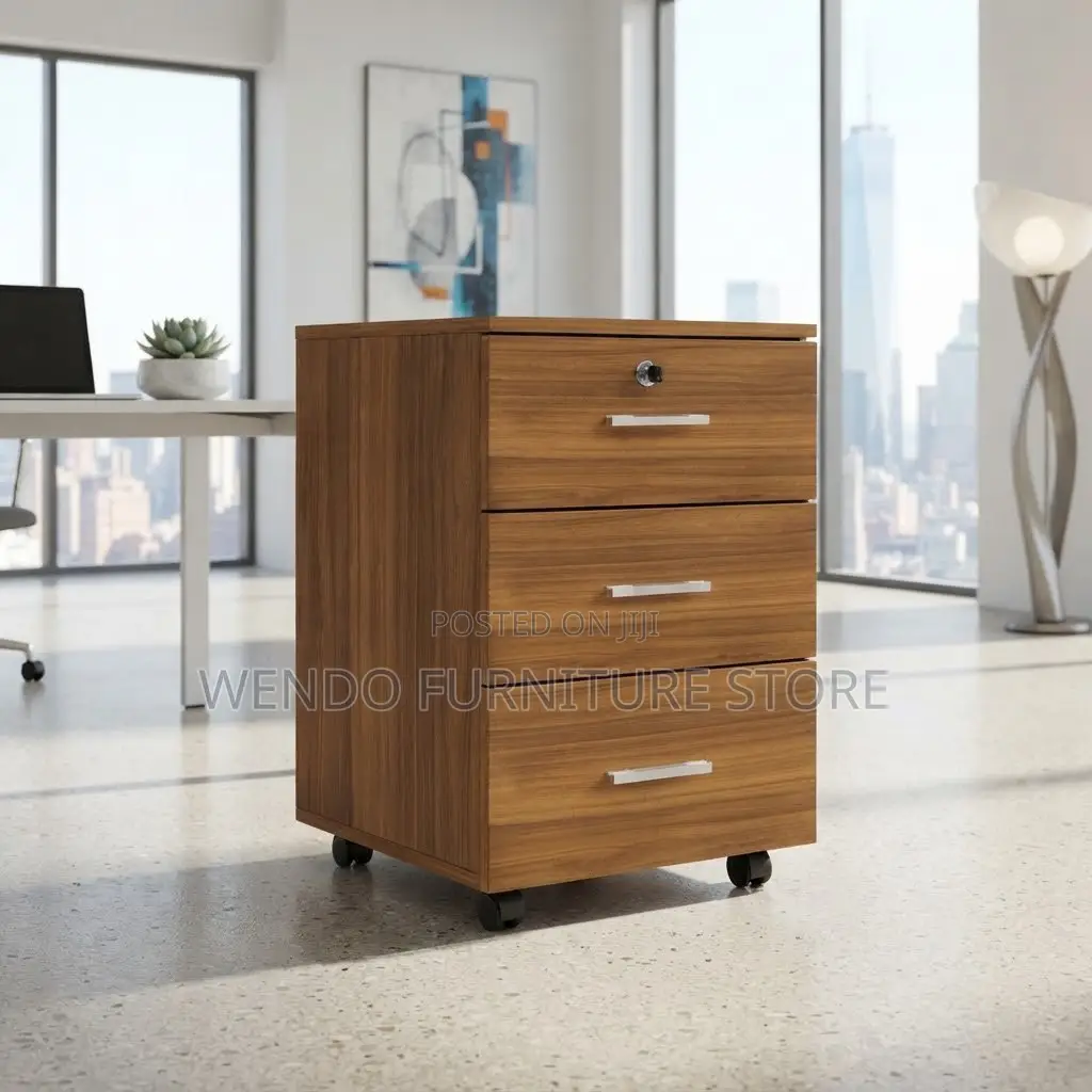 Office Cabinet; Movable Pedestal Under Desk Cabinet