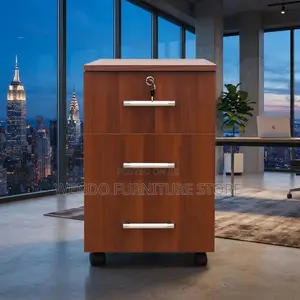 Office Cabinet; Movable Pedestal Under Desk Cabinet