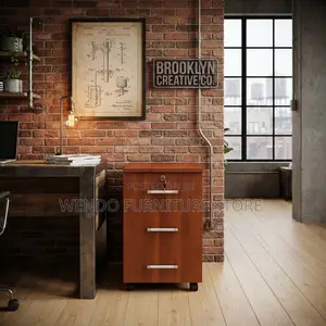 Office Cabinet; Movable Pedestal Under Desk Cabinet