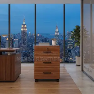 Office Cabinet; Movable Pedestal Under Desk Cabinet