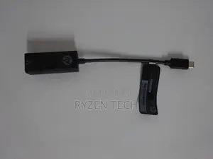 HP USB-C to RJ45 Adapter - Black - V7W66AA