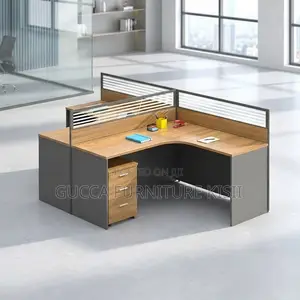 Workstation; 2-Way Curved Office/Cyber Workstation
