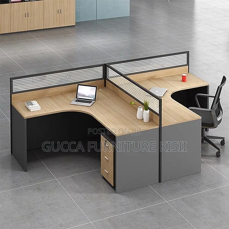 Workstation; 2-Way Curved Office/Cyber Workstation