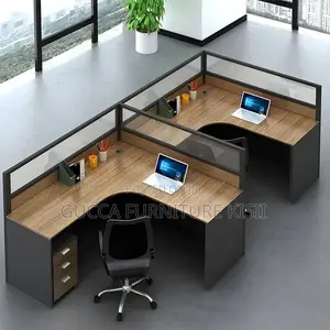 Workstation; 2-Way Curved Office/Cyber Workstation