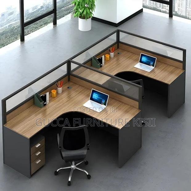Workstation; 2-Way Curved Office/Cyber Workstation - thumbnail 5