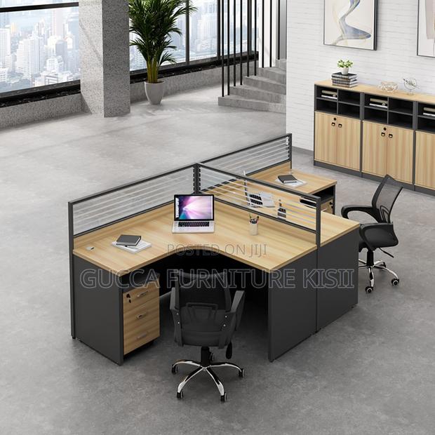 Workstation; 2-Way Curved Office/Cyber Workstation - thumbnail 9